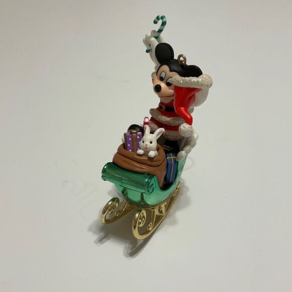 Vintage Mickey Mouse Christmas Ornament. New in Box! “Gifts from Mickey” by Enes - Picture 5 of 11
